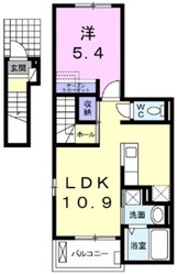 アンジュールの物件間取画像